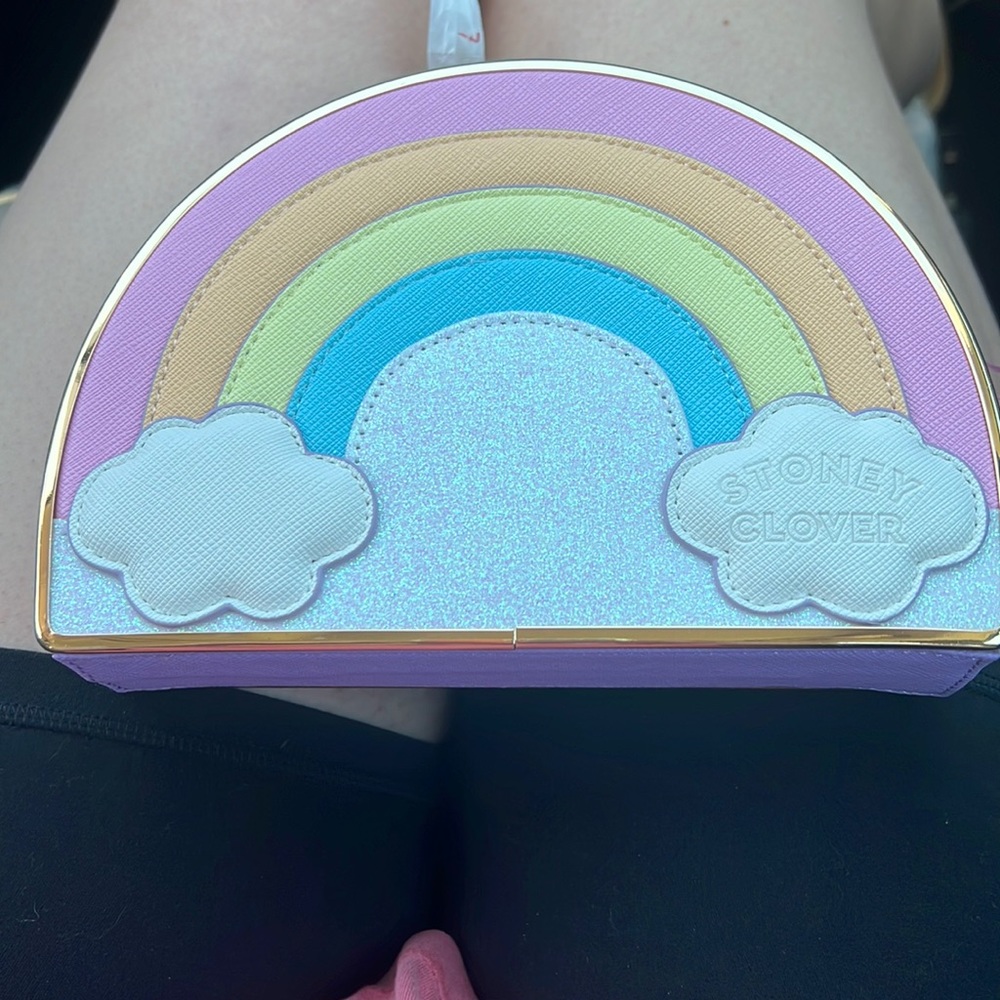 Brand new Stony Clover Lane Target Rainbow Crossbody Bag